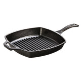 Lodge 10.5-Inch Square Cast Iron Grill Pan