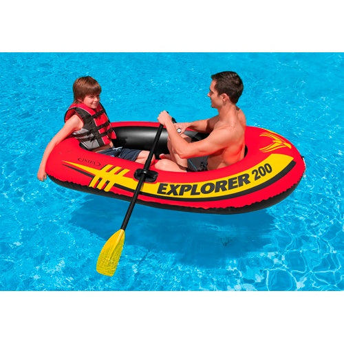 Intex Explorer 200 Inflatable Boat Set