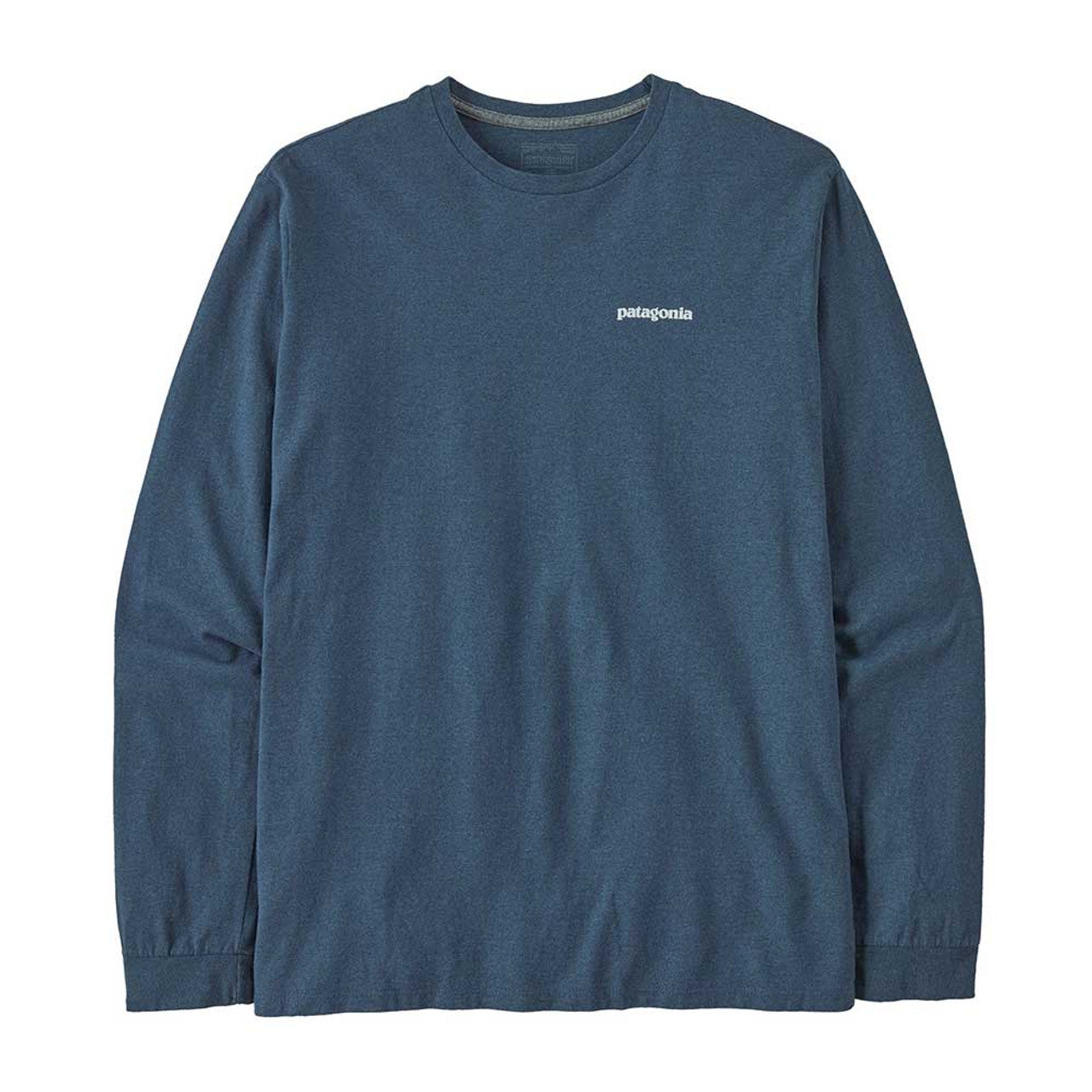 Patagonia Men's Long-Sleeved P-6 Logo Responsibili-Tee