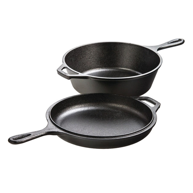 Lodge 3.2-Quart Cast Iron Combo Cooker