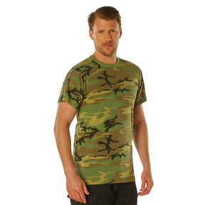 Rothco Vintage Woodland Camo T