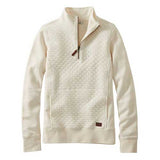 L.L. Bean Women's Quilted Quarter-Zip Pullover