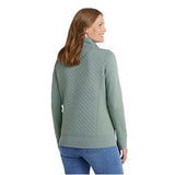 L.L. Bean Women's Quilted Quarter-Zip Pullover