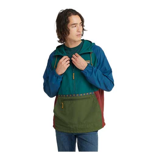 L.L. Bean Men's Mountain Classic Anorak, Multi-Color