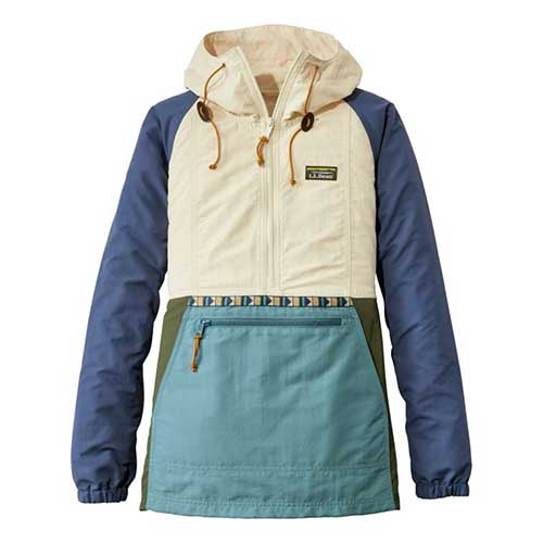 L.L. Bean Women's Mountain Classic Anorak, Multi-Color