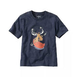 L.L. Bean Little Kids' Graphic Tee, Glow in the Dark Little Kids