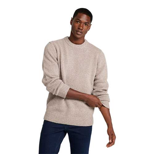 L.L. Bean Men's Bean's Classic Ragg Wool Crew Sweater