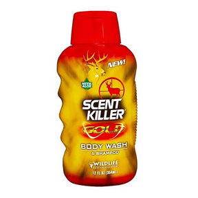 Wildlife Research Scent Killer Gold Body Wash & Shampoo 12 oz Bottle