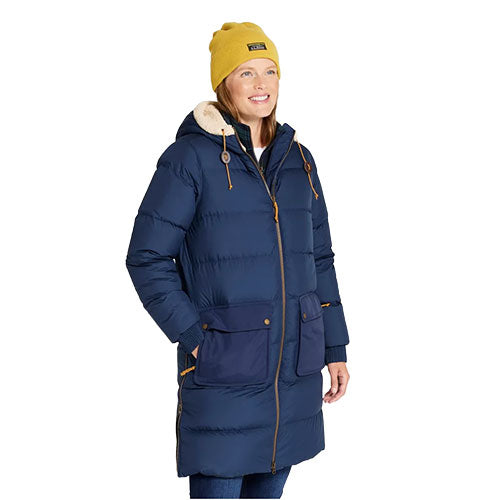 L.L. Bean Women's Mountain Classic Down Coat, Sherpa-Lined