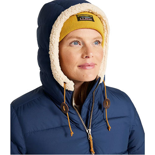 L.L. Bean Women's Mountain Classic Down Coat, Sherpa-Lined