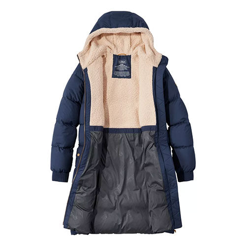 L.L. Bean Women's Mountain Classic Down Coat, Sherpa-Lined