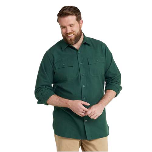 L.L. Bean Men's Chamois Shirt, Slightly Fitted