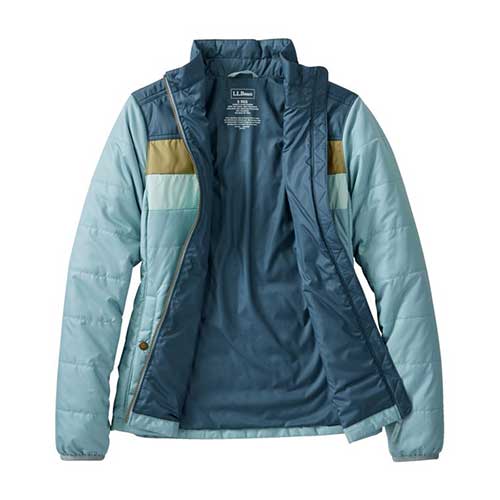 L.L. Bean Women's Mountain Classic Puffer Jacket, Colorblock