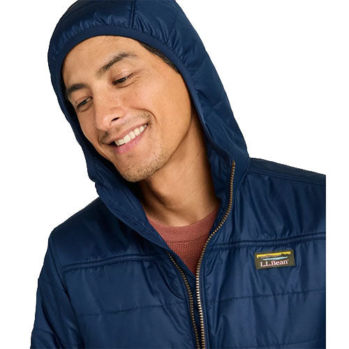 L.L. Bean Men's Mountain Classic Puffer Hooded Jacket