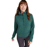 L.L. Bean Women's Ridgeknit Half-Zip Pullover, Oversized