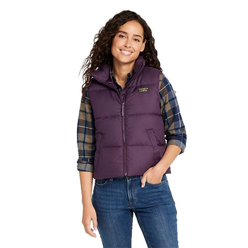 L.L. Bean Women's Mountain Classic Down Vest, Cropped