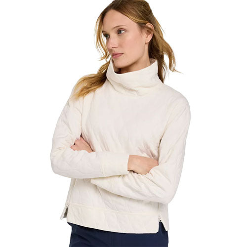 L.L. Bean Women's VentureSoft Quilted Funnelneck Pullover