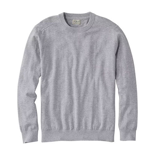 L.L. Bean Men's All Seasons Cotton Blend Sweater, Crewneck