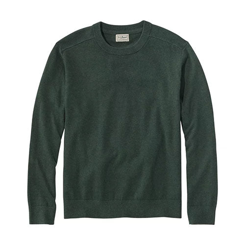 L.L. Bean Men's All Seasons Cotton Blend Sweater, Crewneck