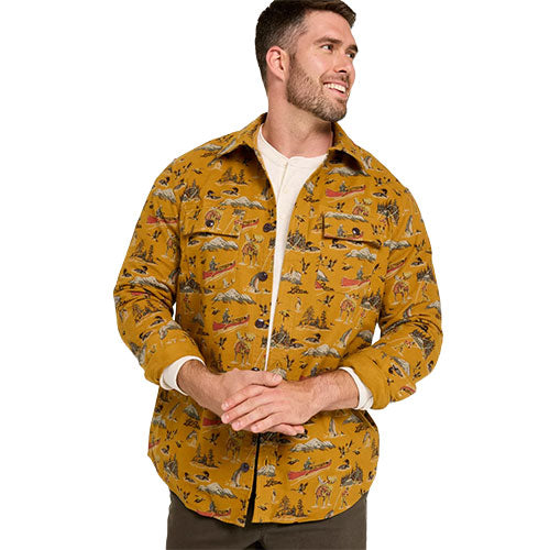 L.L. Bean Men's 1933 Chamois Cloth Shirt, Slim Fit, Print