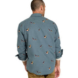 L.L. Bean Men's 1933 Chamois Cloth Shirt, Slim Fit, Print