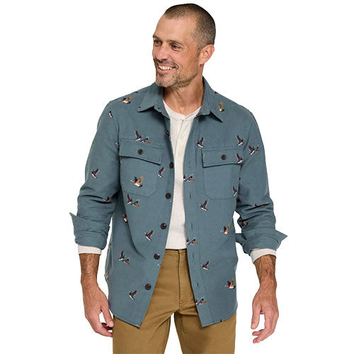 L.L. Bean Men's 1933 Chamois Cloth Shirt, Slim Fit, Print