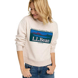 L.L. Bean Women's Mountain Classic Sweatshirt, Crewneck Logo