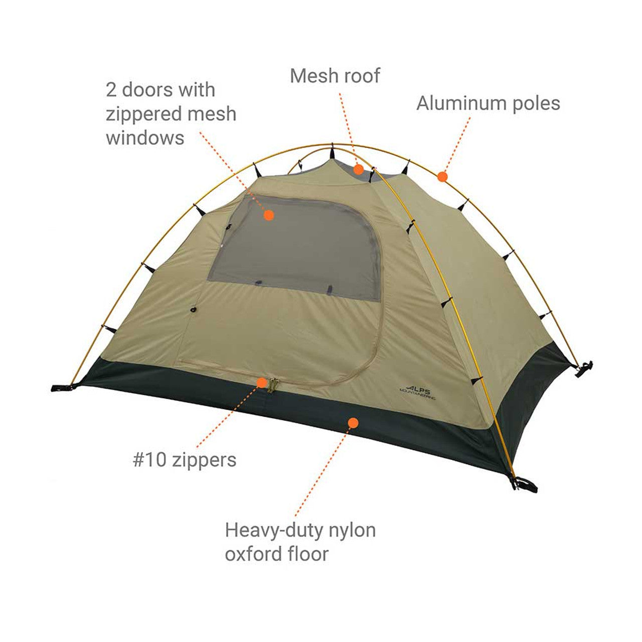 ALPS Mountaineering Taurus 3-Person Outfitter Tent