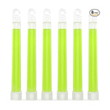 Swiss Safe Premium 6" Emergency Ready Glow Sticks - 6 Pack