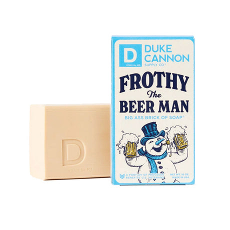 Duke Cannon Frothy the Beer Man Soap