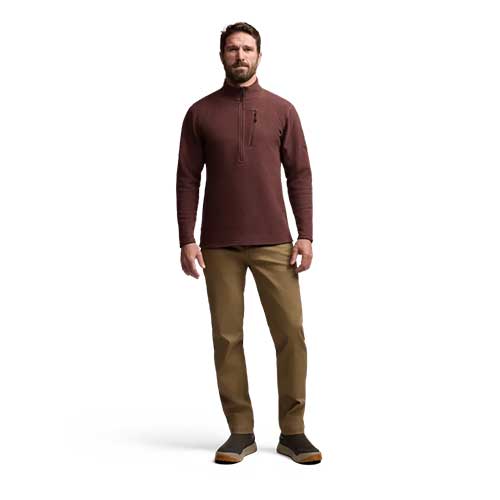 Sitka Men's Snowcrest Half Zip Fleece Pullover