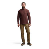 Sitka Men's Snowcrest Half Zip Fleece Pullover