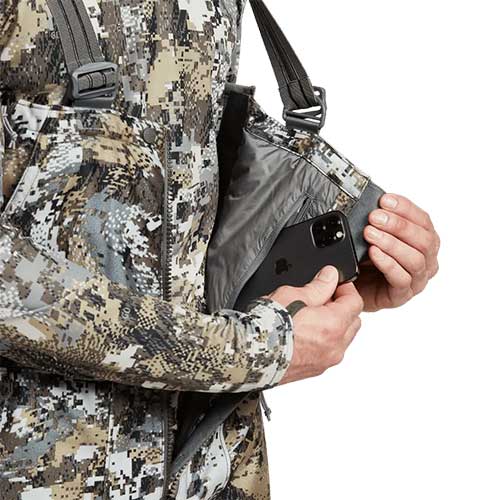 Sitka Men's Incinerator Bib - Optifade Elevated II