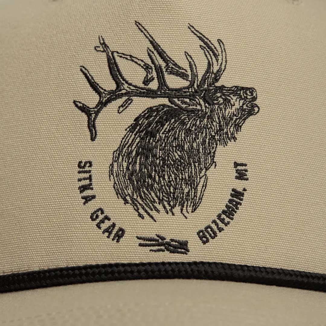 Sitka Elk Sketch Retro 5 Panel Snapback