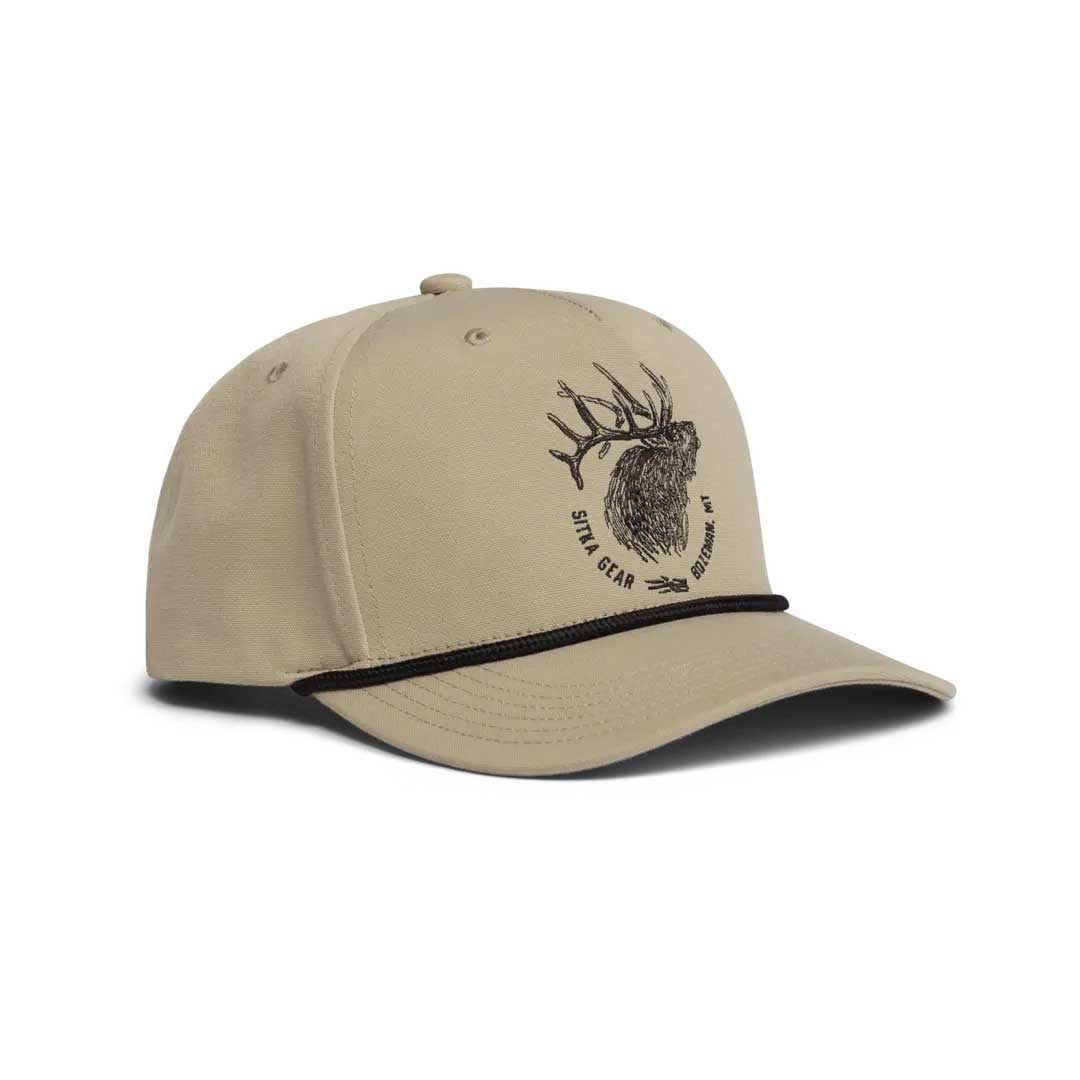 Sitka Elk Sketch Retro 5 Panel Snapback