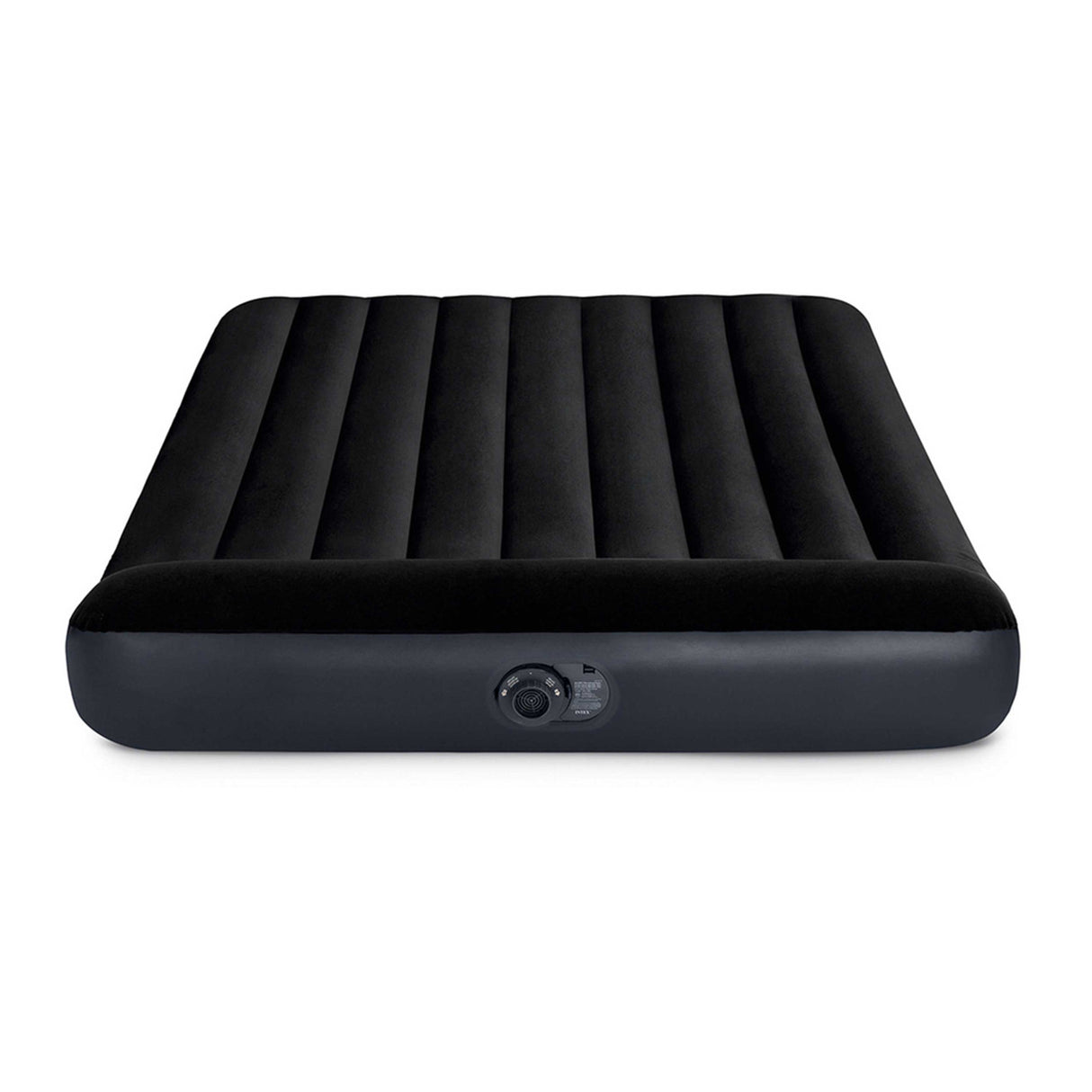 Intex 10-inch Queen Dura-Beam Pillow Rest Classic Airbed with QuickFill Plus Internal Pump