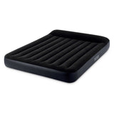 Intex 10-inch Queen Dura-Beam Pillow Rest Classic Airbed with QuickFill Plus Internal Pump
