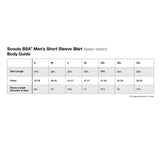 Men's Scouts BSA Uniform Short Sleeve Shirt, Khaki