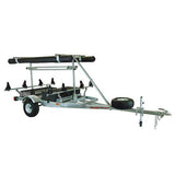 Malone MegaSport 2 Kayak Trailer Ultimate Angler Package with Saddle Up Pro