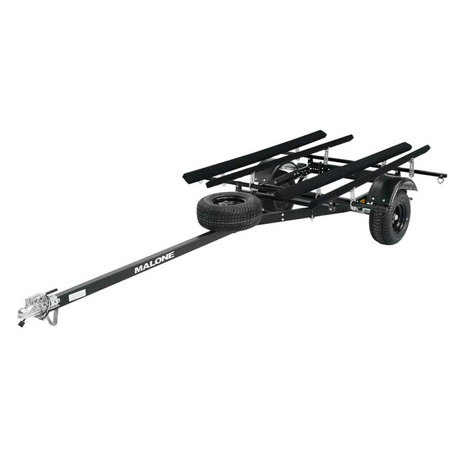 Malone MicroSport Off-Road LowBed 2 Kayak Trailer Package with 2 Sets of Bunks & Spare Tire