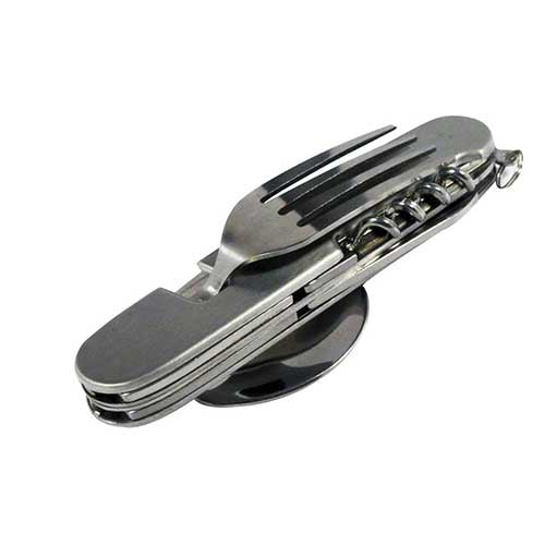 Sona Enterprises 7-in-1 Stainless Steel Camp Tool
