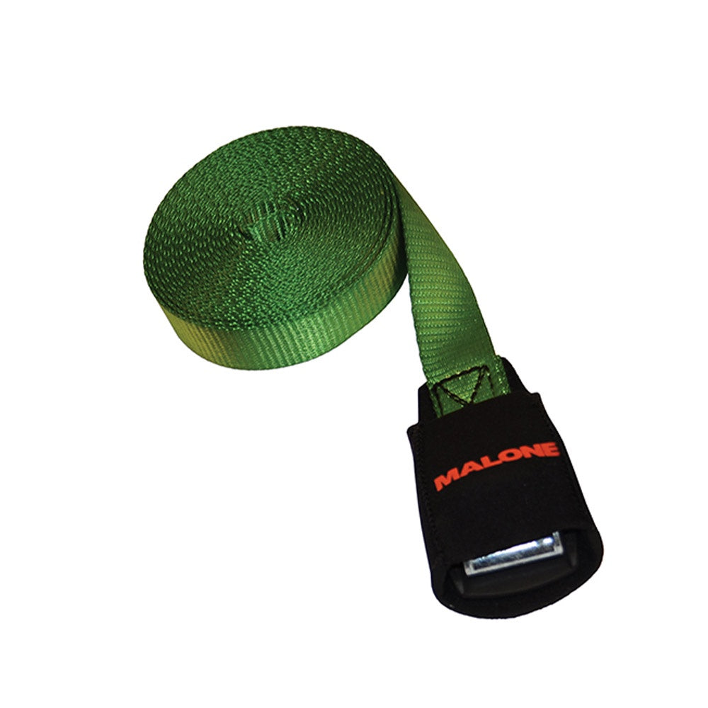 15 Inch Loading Strap Malone Load Strap 15' Green | Sherper's