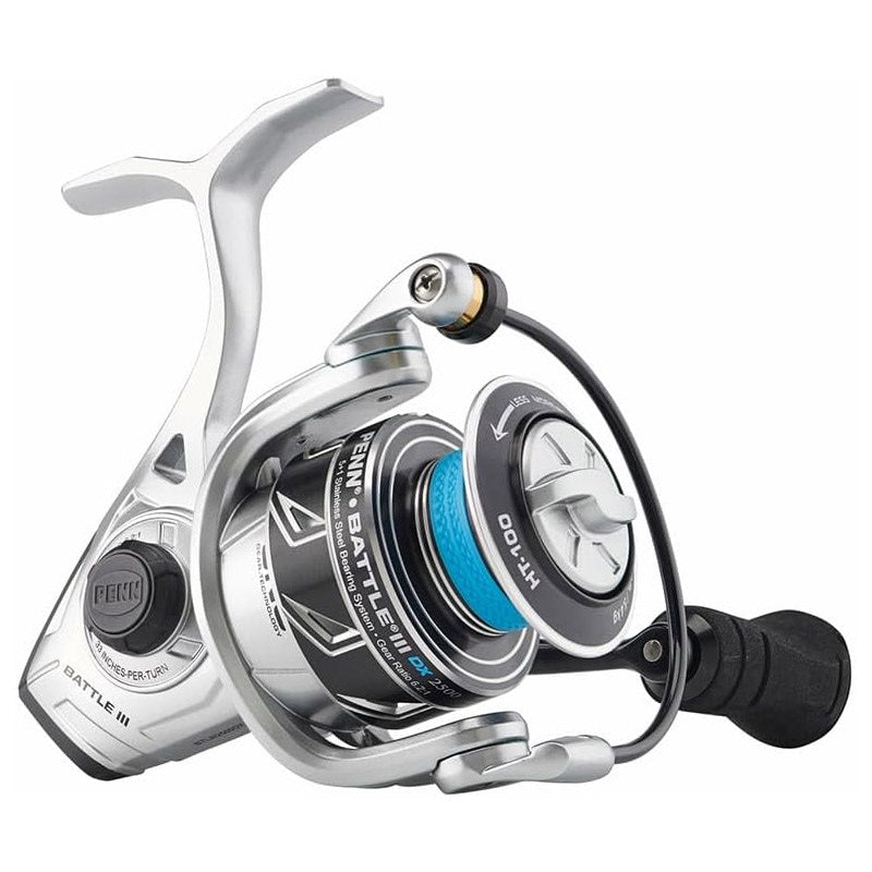 リール PENN Battle 3 2500 Penn Battle III DX 2500 Spinning Reel | Sherper's