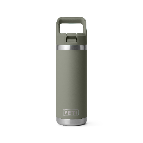YETI Rambler 18 oz Water Bottle with Straw Cap
