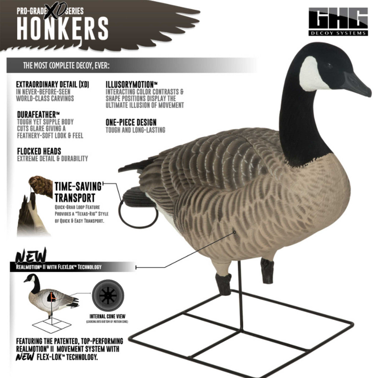 GHG Decoy Systems XD Series Honkers - Thumbnail 3