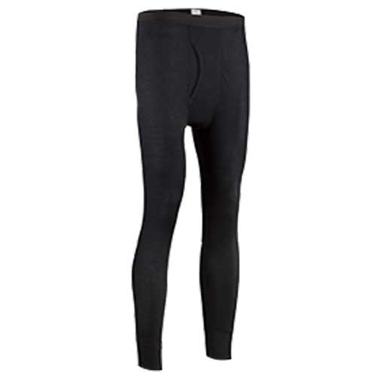 Indera Men's Performance Rib Knit with Silvadur Long Underwear Bottom