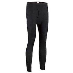 Indera Men's Performance Rib Knit with Silvadur Long Underwear Bottom