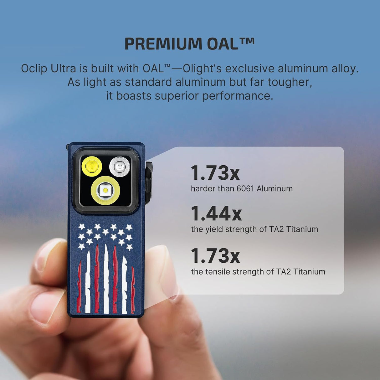 Olight Oclip Ultra Stars & Stripes