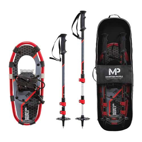 Yukon Charlie's Mountain Profile Youth Snowshoe Kit