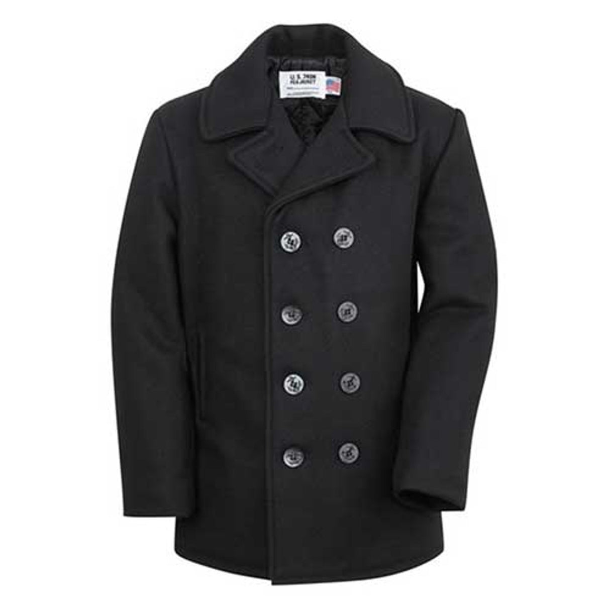 Schott Classic Melton Wool Navy Peacoat